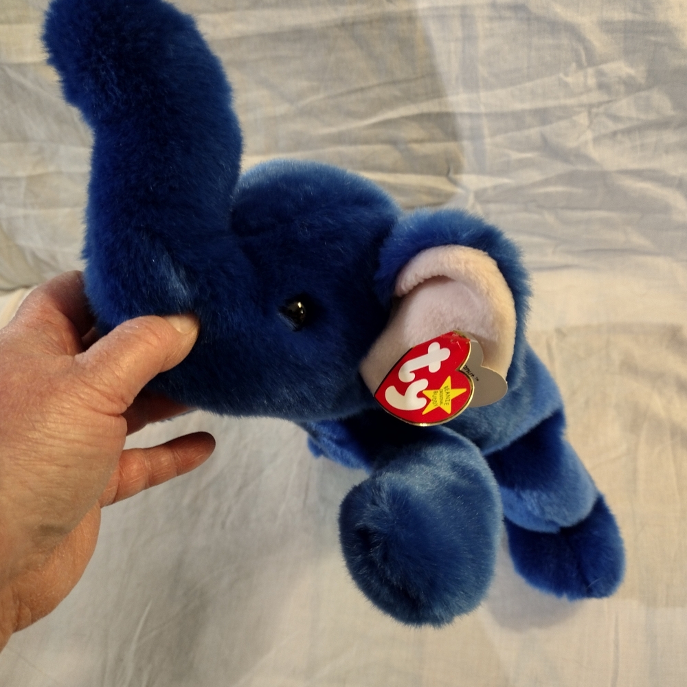 Blue Elephant Plush Toy